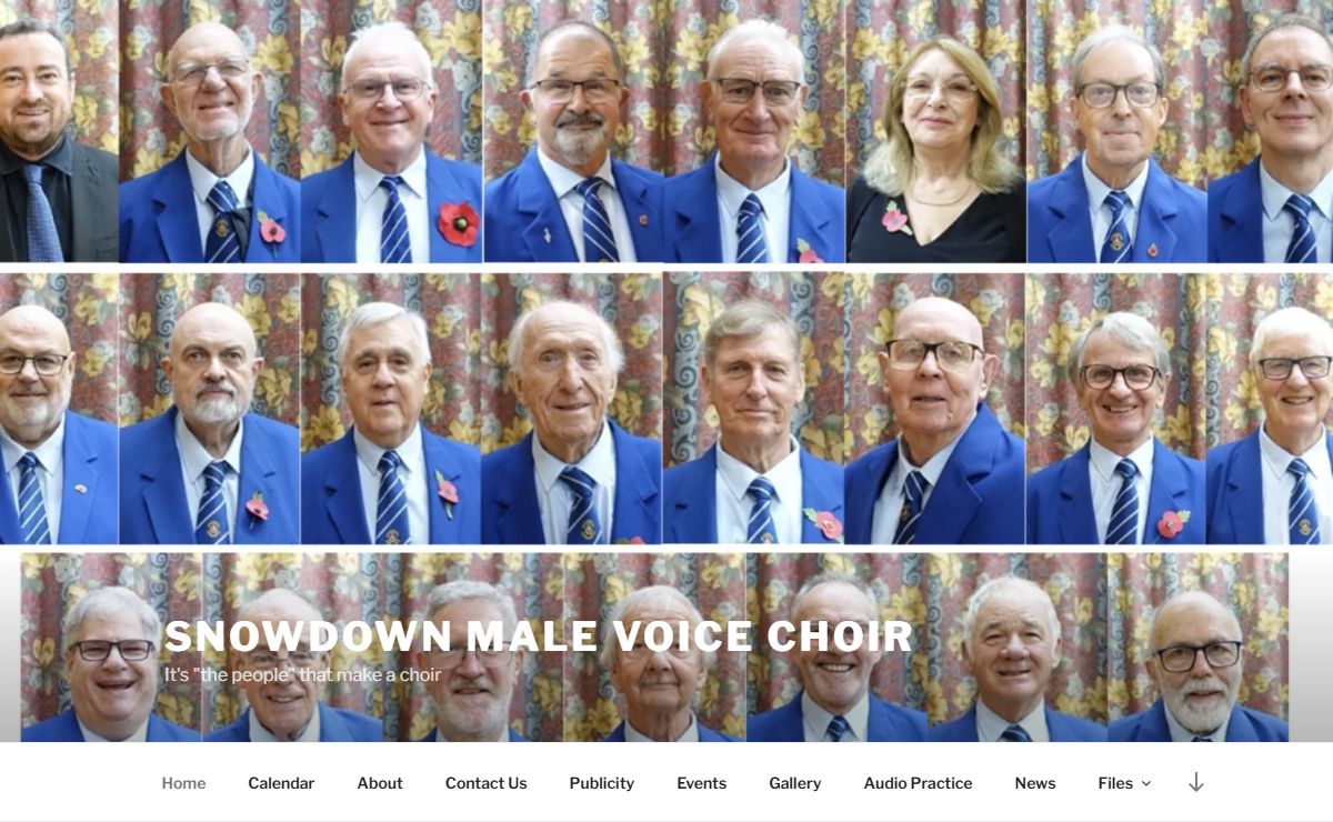 Snowdown Male Voice Choir – It's "the people" that make a choir