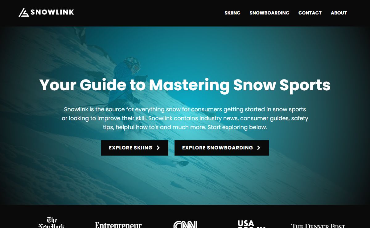 Snowlink - Your Guide to Mastering Snow Sports