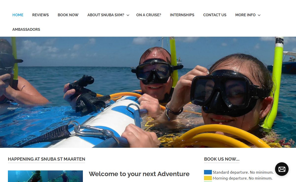 SNUBA SXM Adventure – World’s safest diving experience