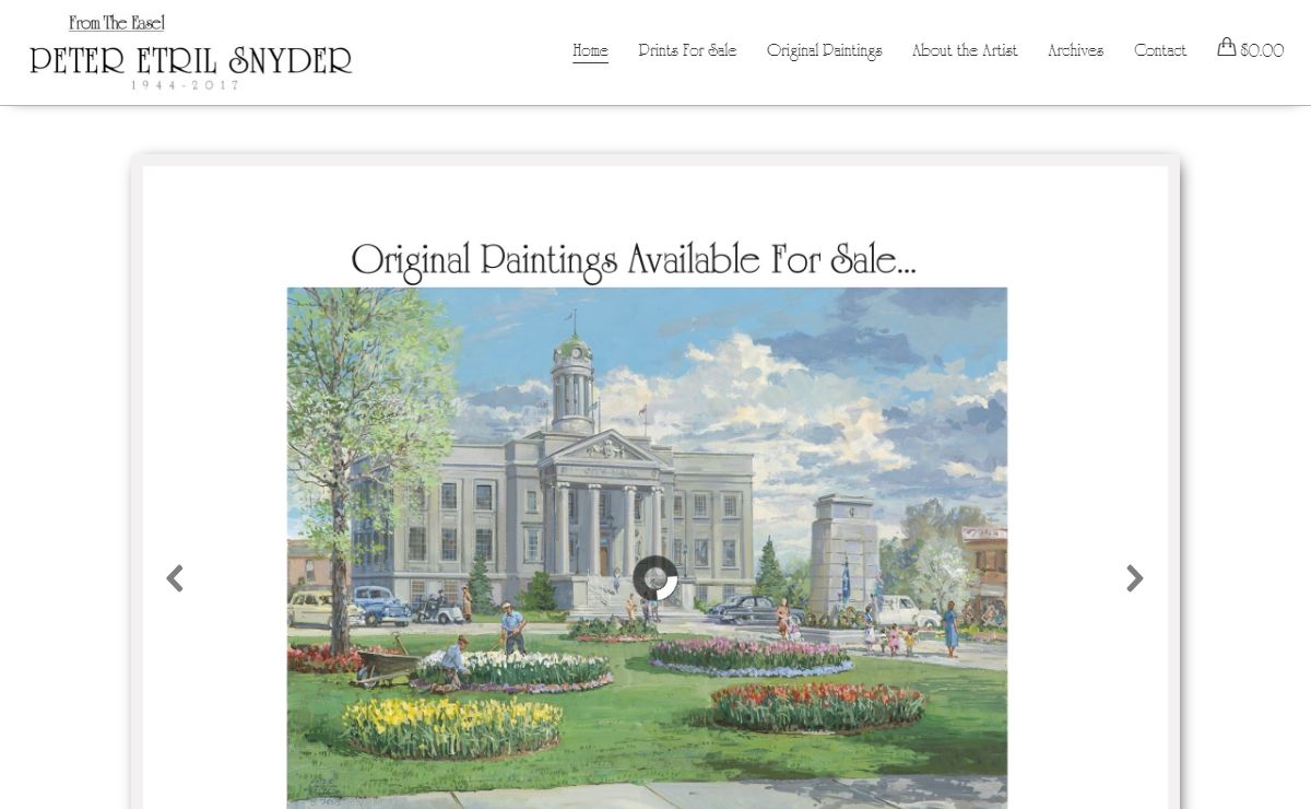 Peter Etril Snyder Online Gallery - From The Easel: Originals, Prints, Licensing