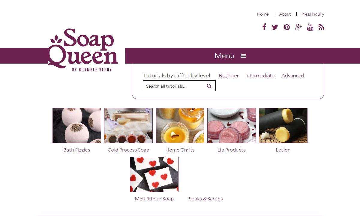 Soap Queen - Tutorials on soapmaking, bath fizzies, lotions and more