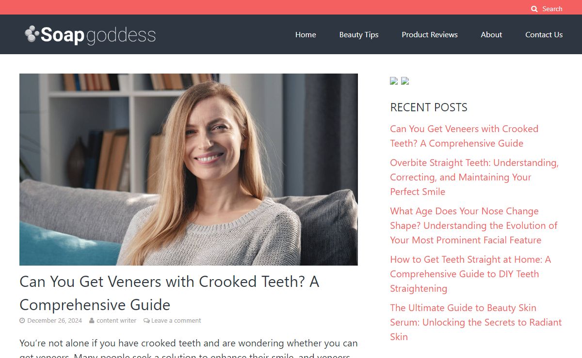 Soap Goddess - Beauty and Cosmetic Tips Online