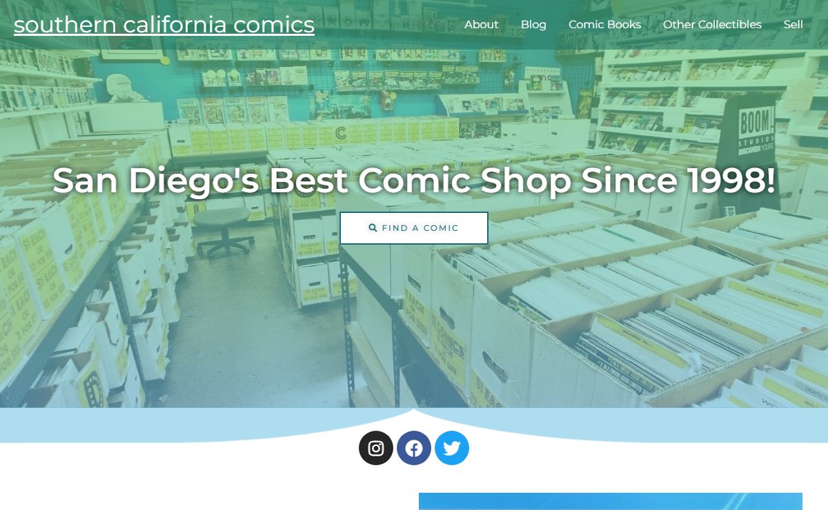 Home - Southern California Comics