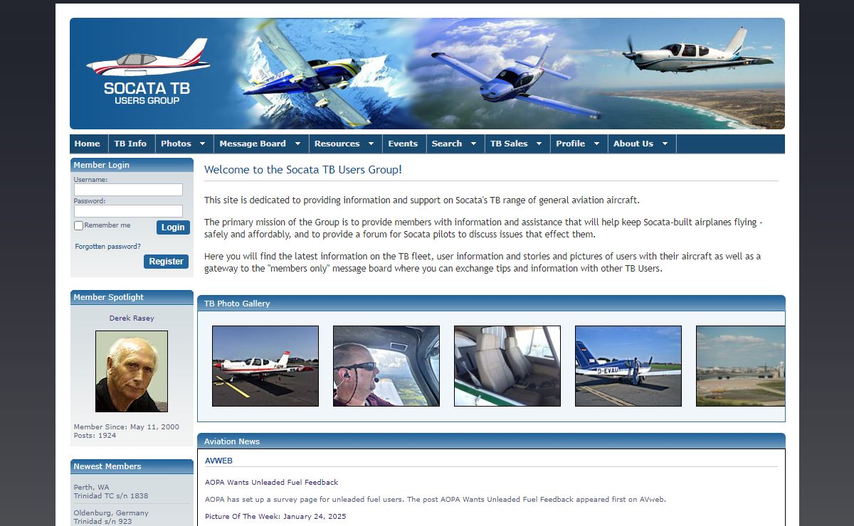 Socata TB Users Group