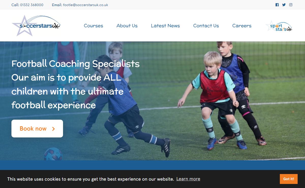 Providing all children with the ultimate football experience - SoccerstarsUK