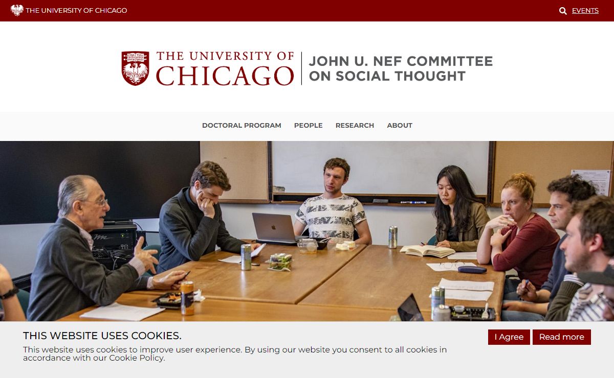 Committee on Social Thought Homepage | John U. Nef Committee on Social Thought