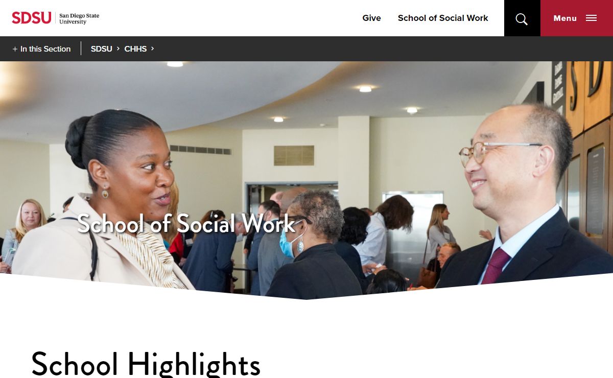 School of Social Work | SDSU