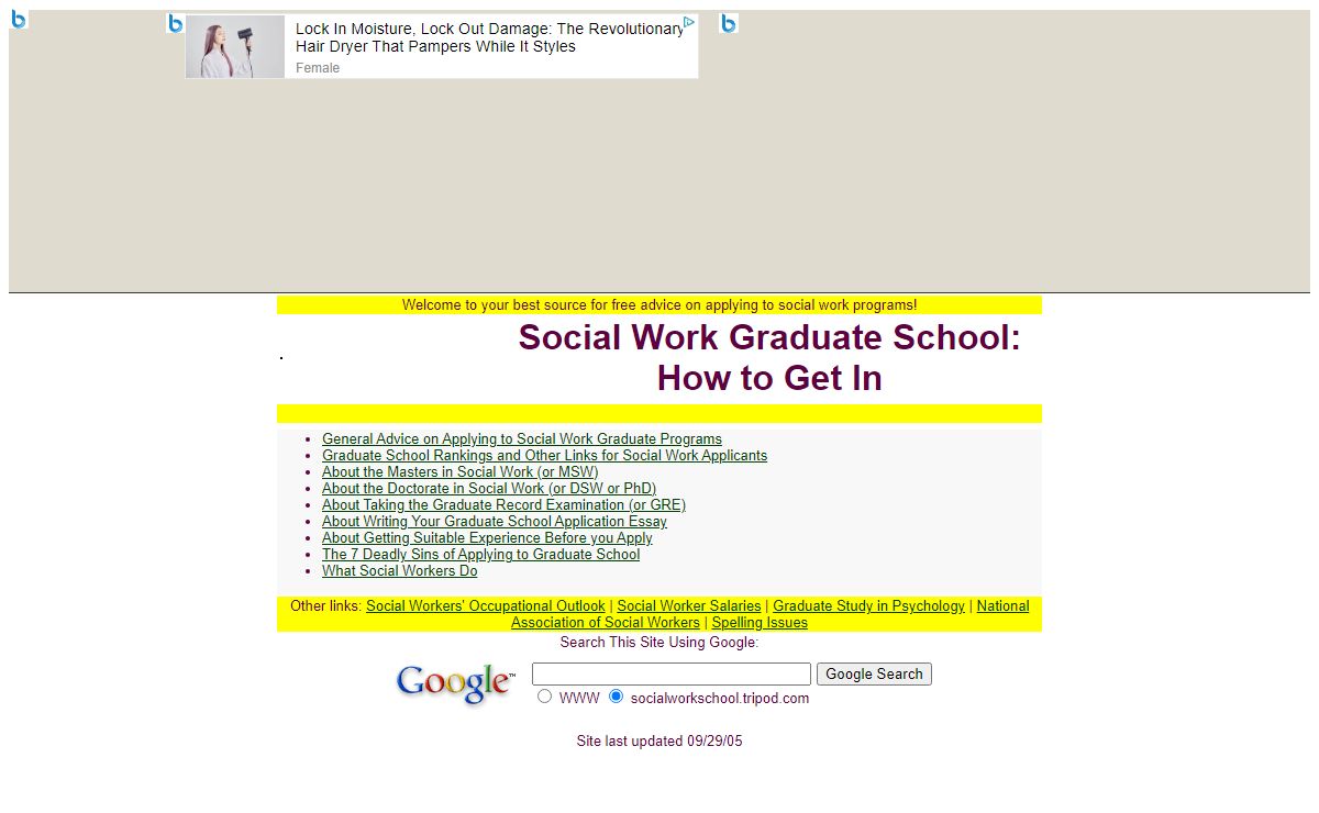 Social Work Graduate School: How to Get In