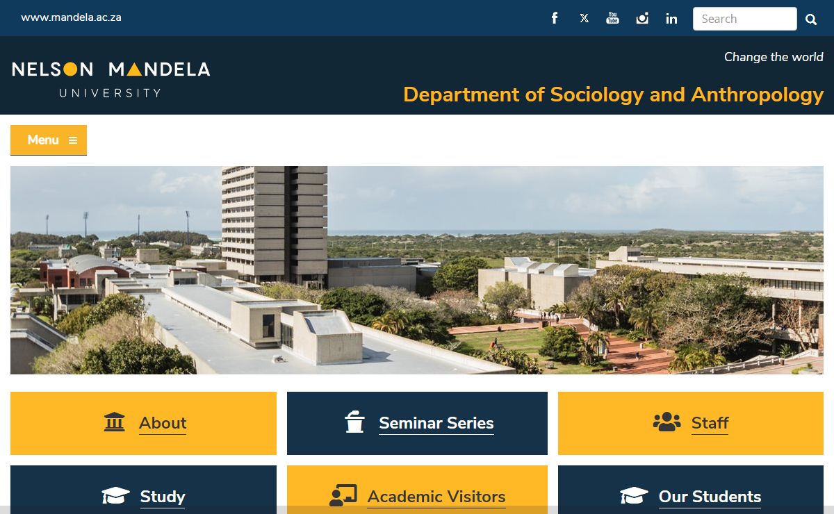 Home - Department of Sociology and Anthropology
