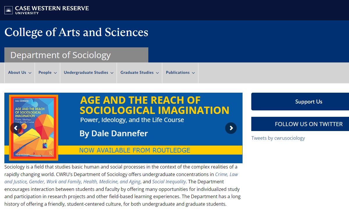 homepage - Department of Sociology