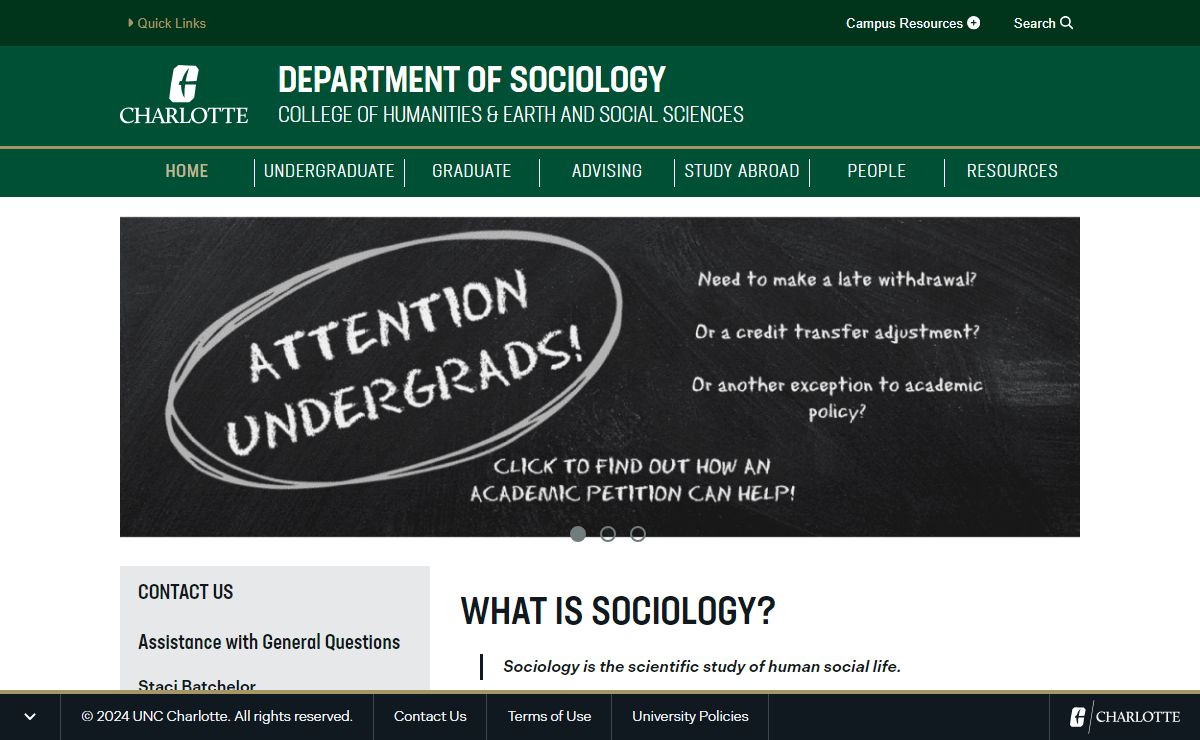 Home - Department of Sociology