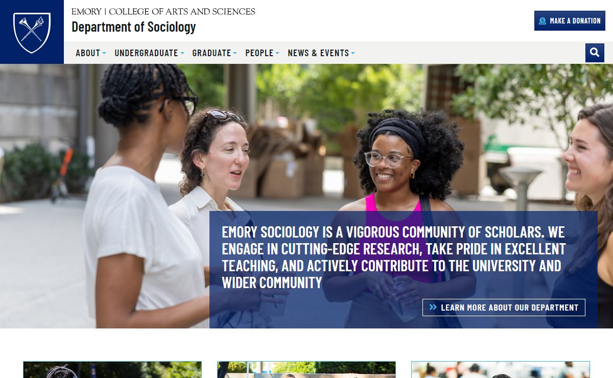 Department of Sociology