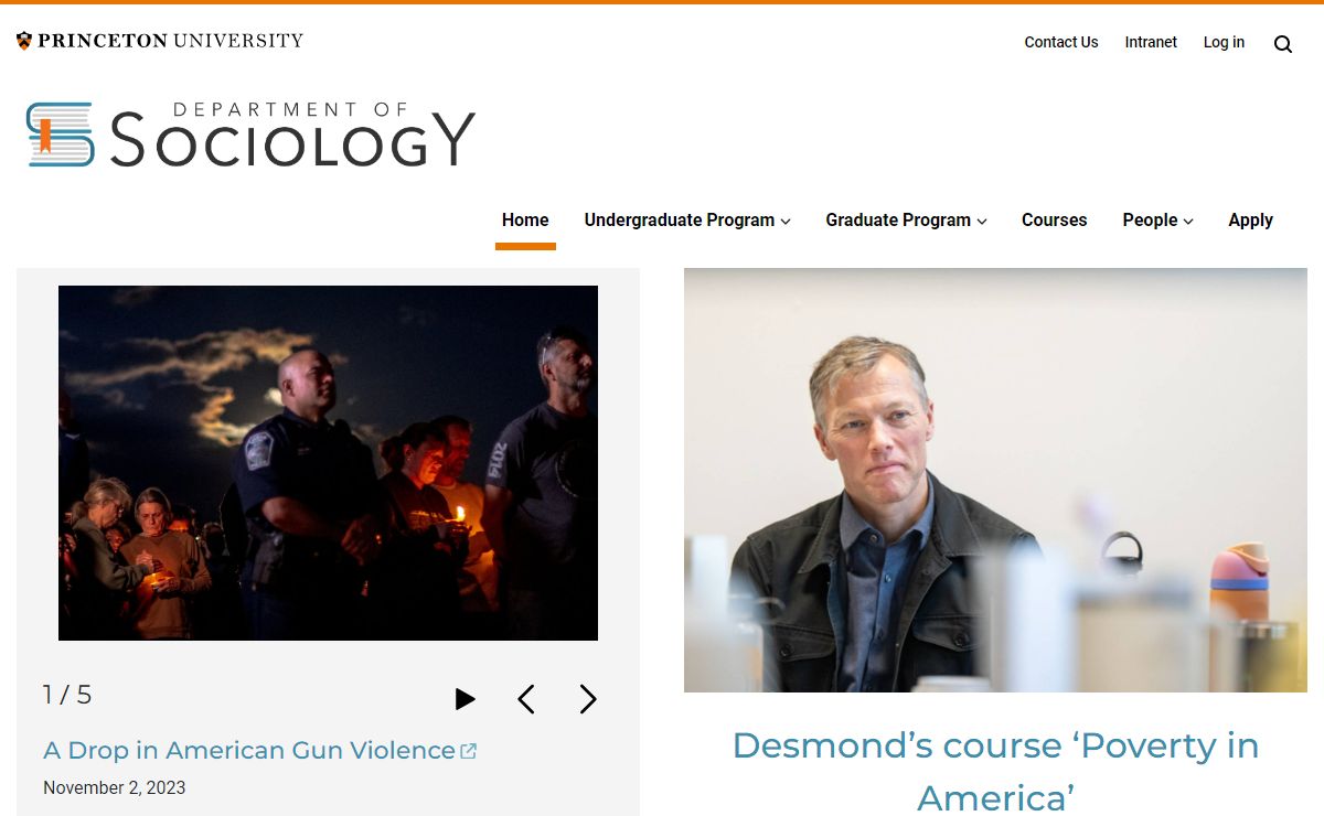 Department of Sociology