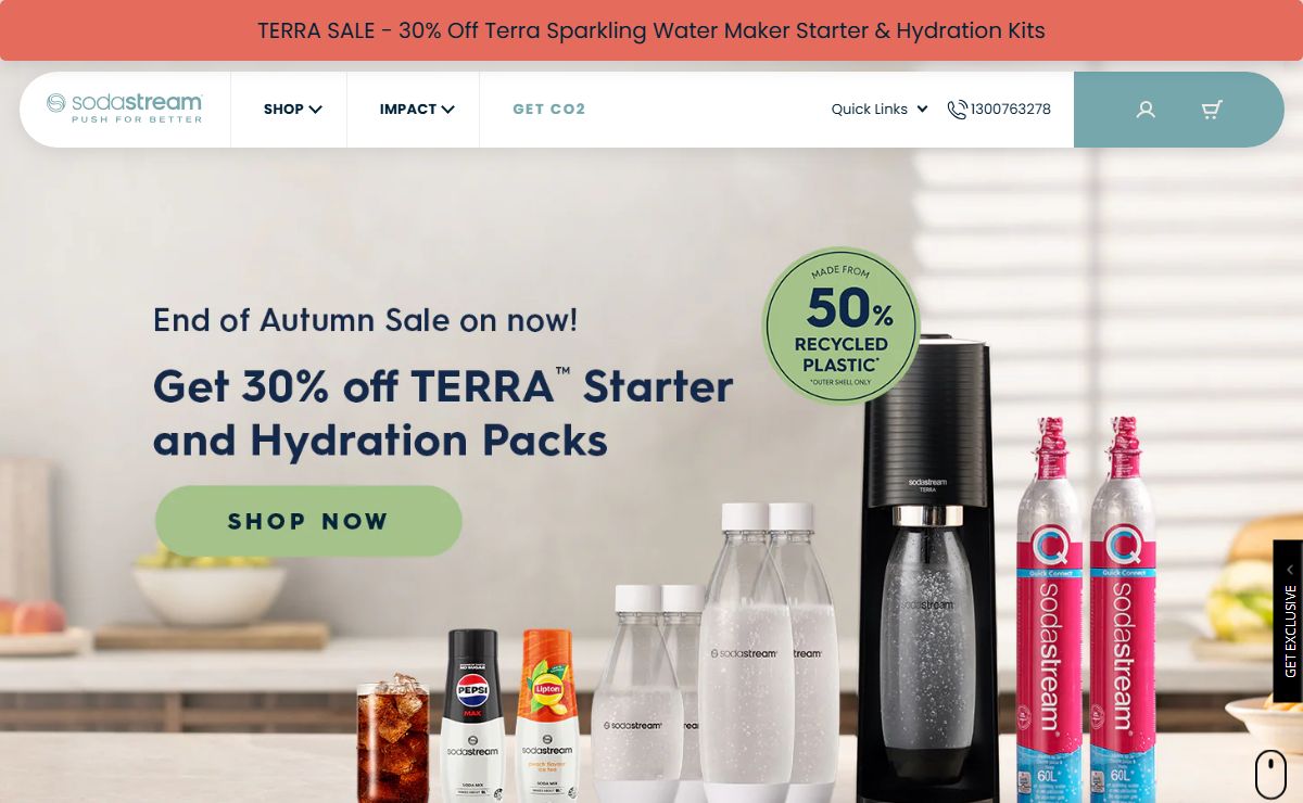 More Than Just Sparkling Water Makers - SodaStream Australia