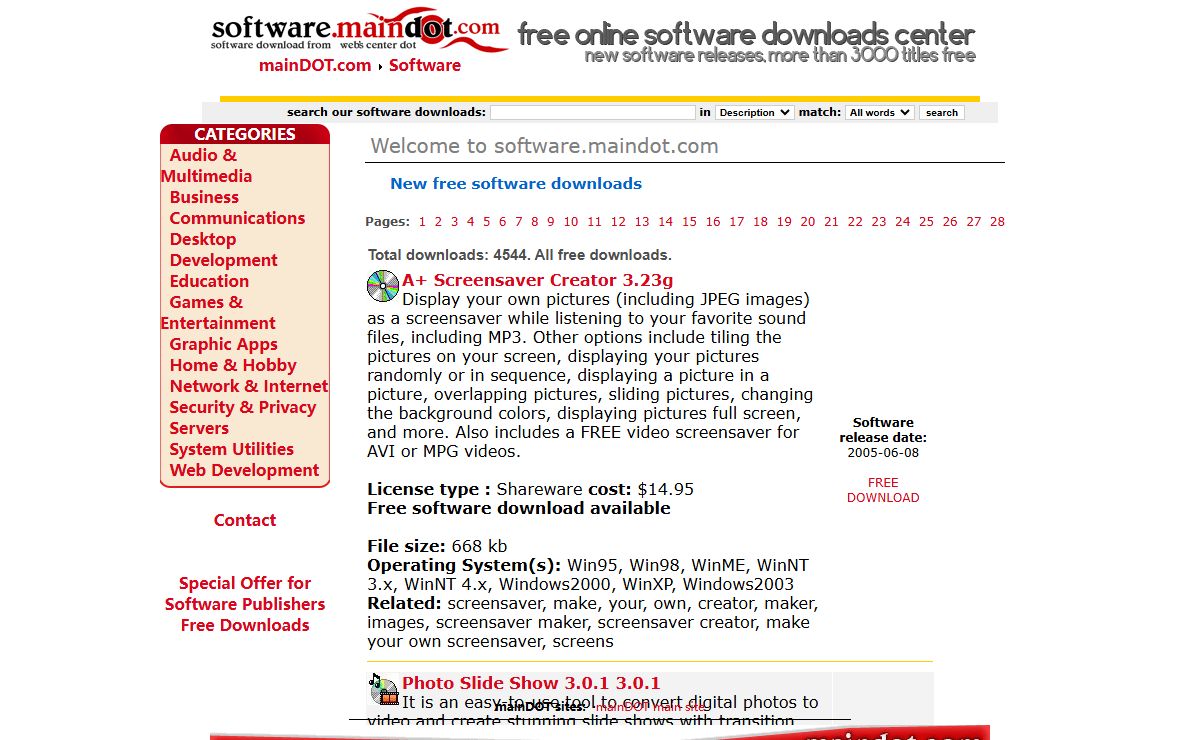software.mainDOT.com - Download Online Software reviews, articles, resources buy online