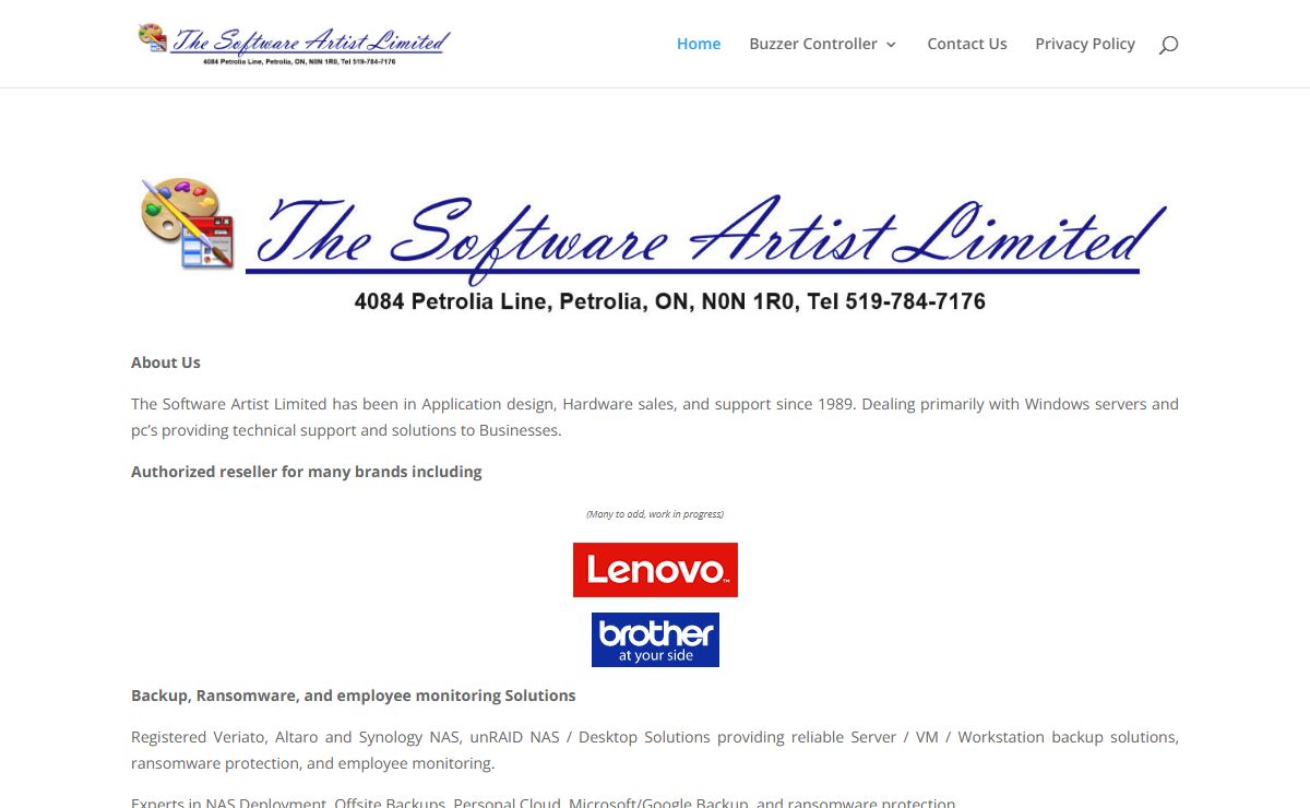 Home - The Software Artist Limited