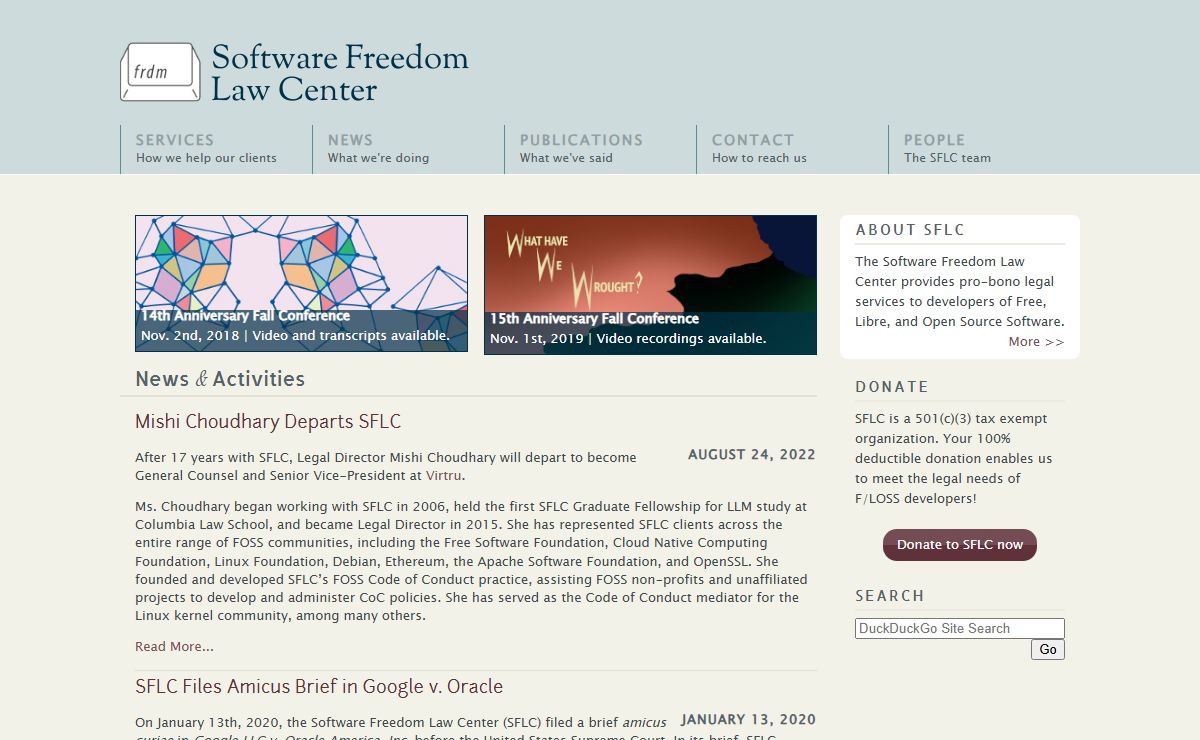 Software Freedom Law Center