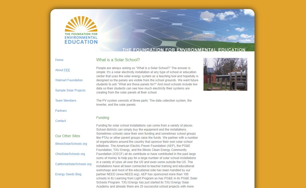 The Solar School Initiative
