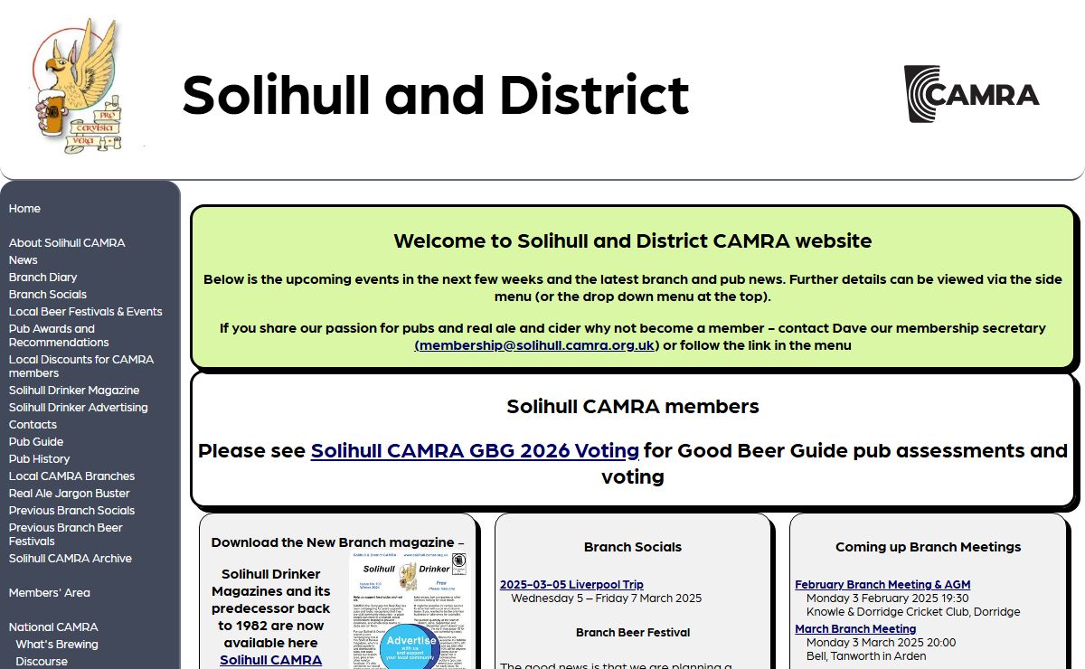 Solihull and District CAMRA