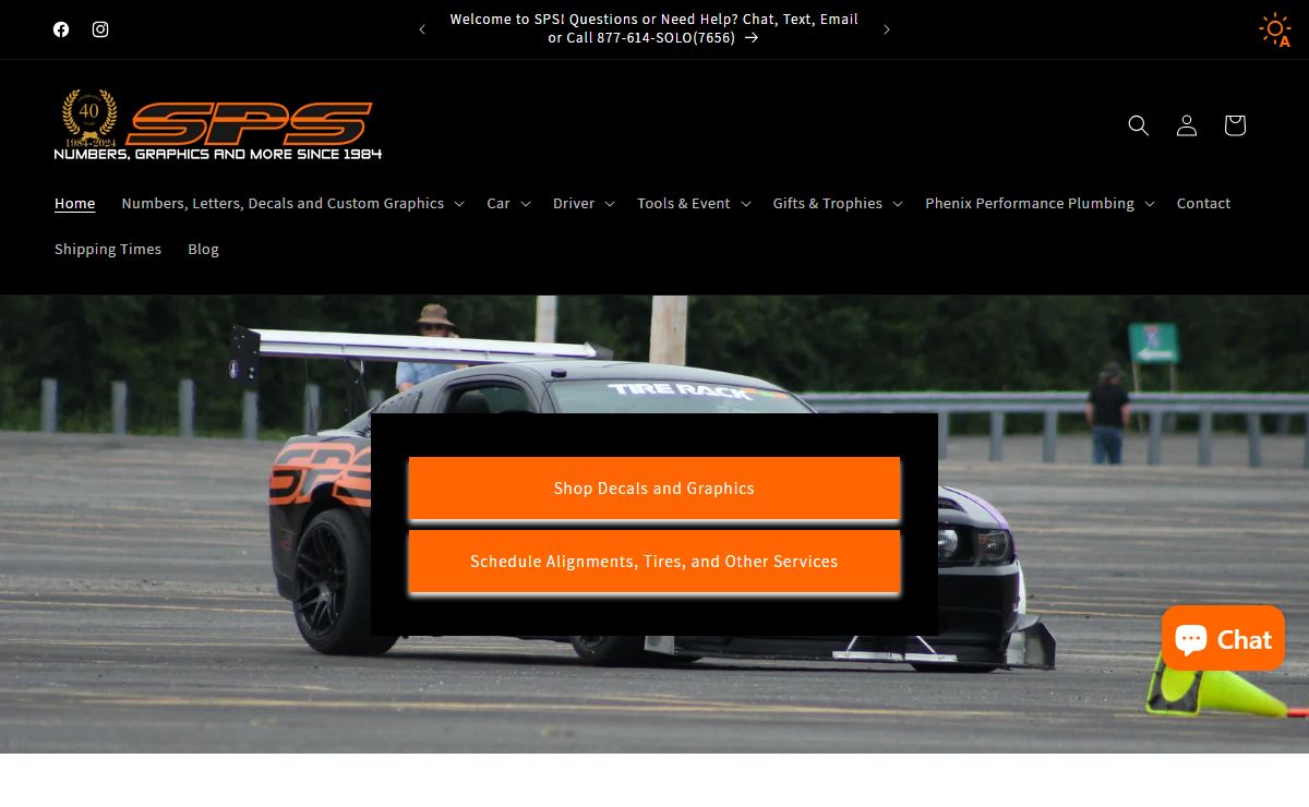 SPS - Numbers, Graphics and more since 1984 – Solo Performance Specialties