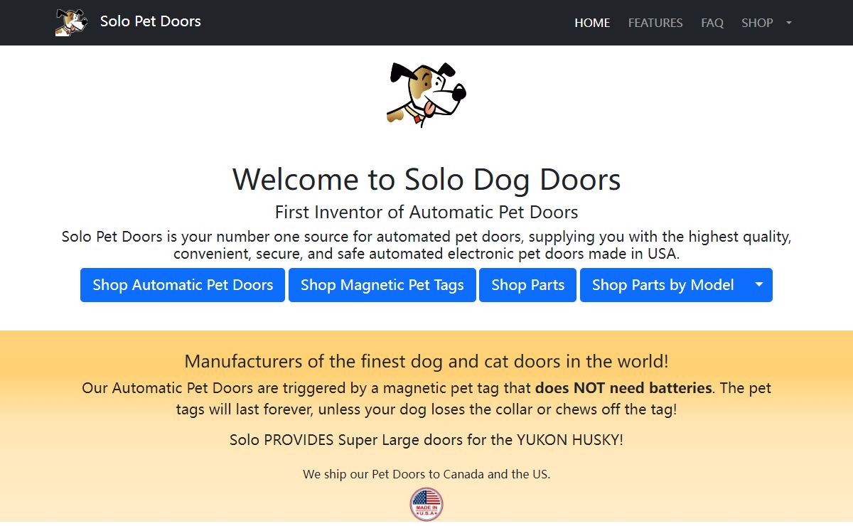 Solo Pet Doors