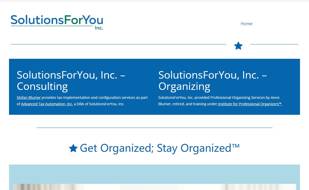 Home - SolutionsForYou, Inc. Portland, Oregon
