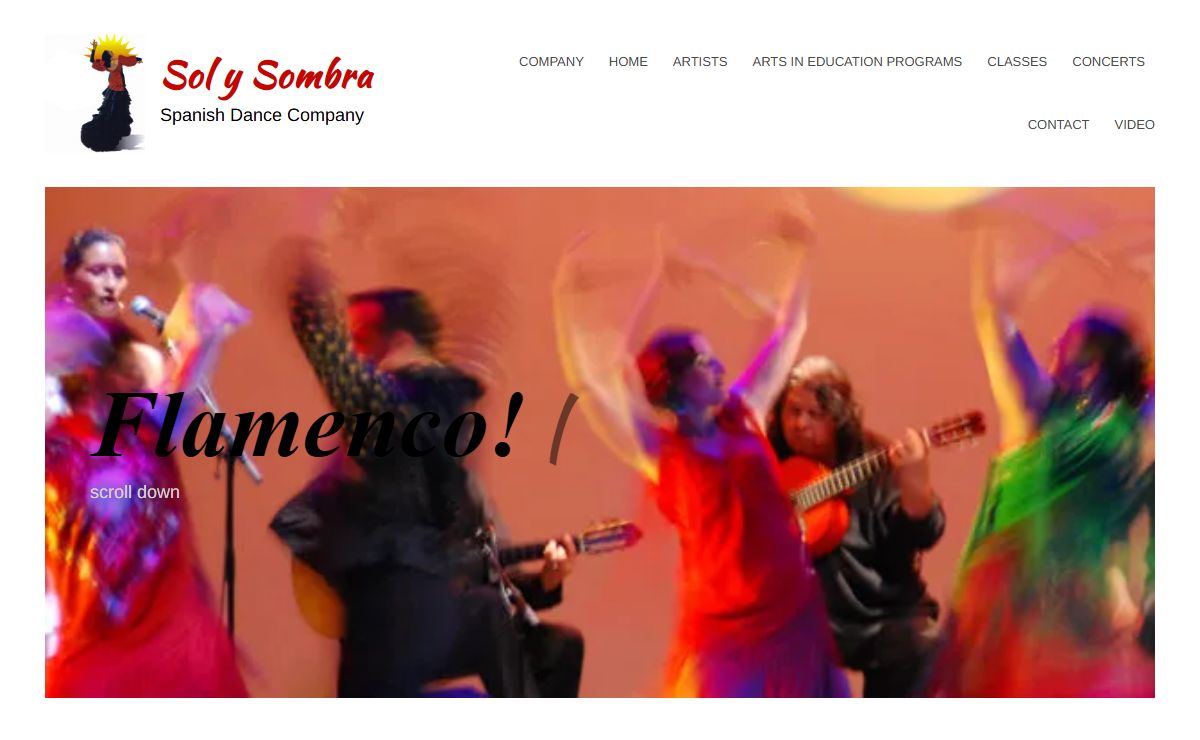 Sol y Sombra – Spanish Dance Company