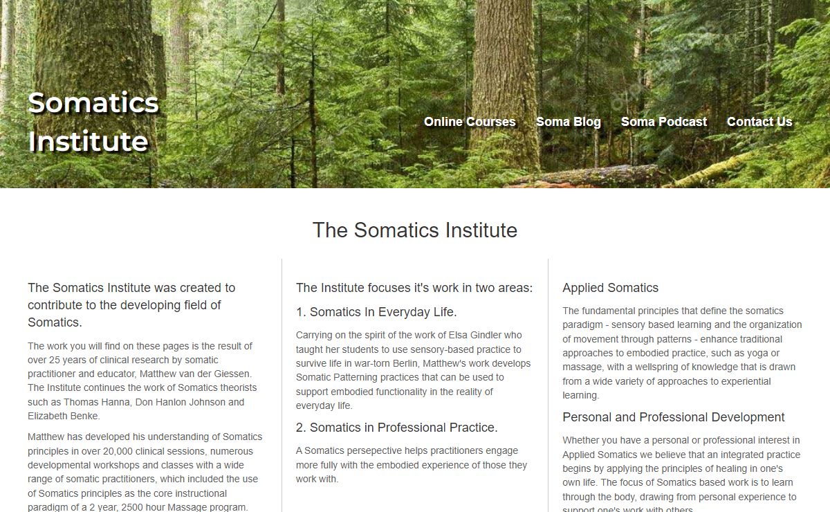 Somatics Institute