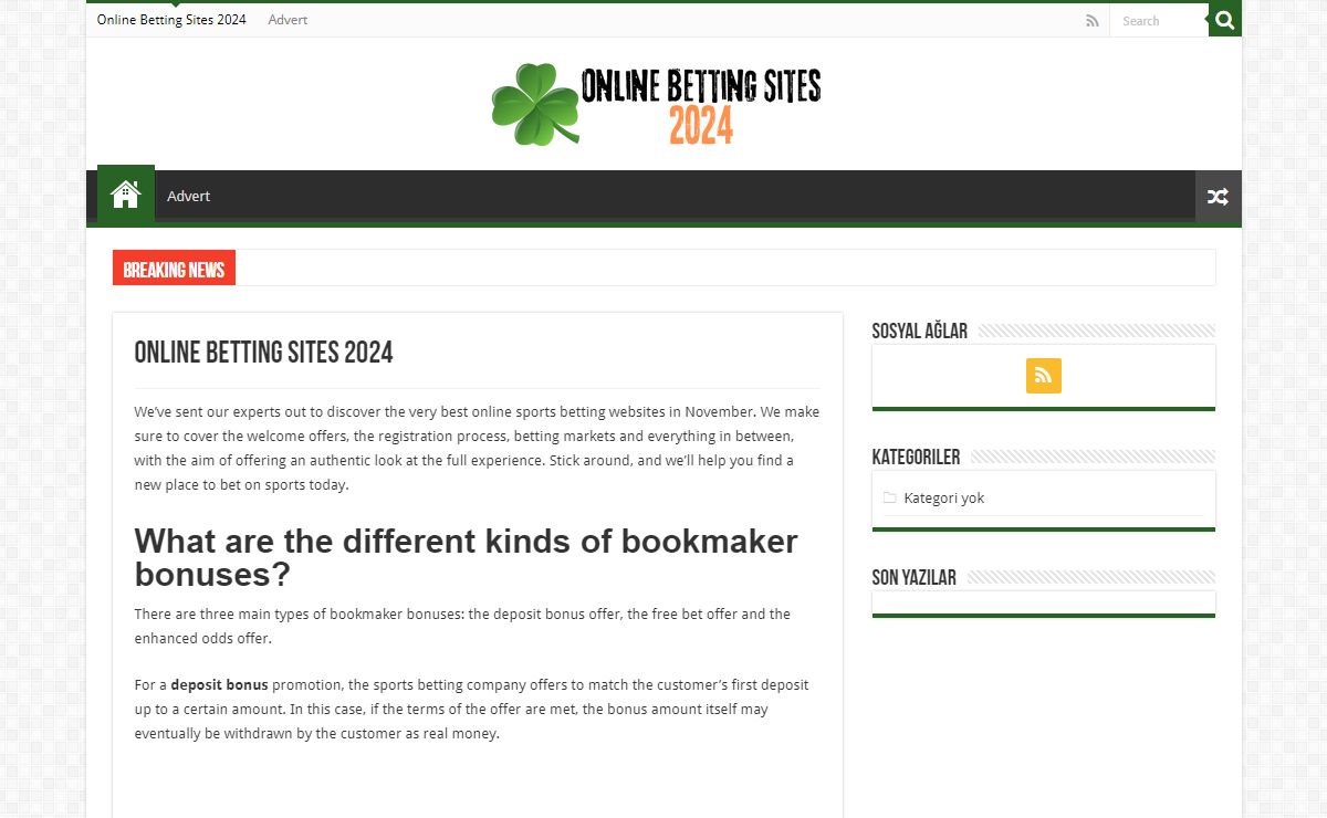 Online Betting Sites Best Betting Sites【2024】