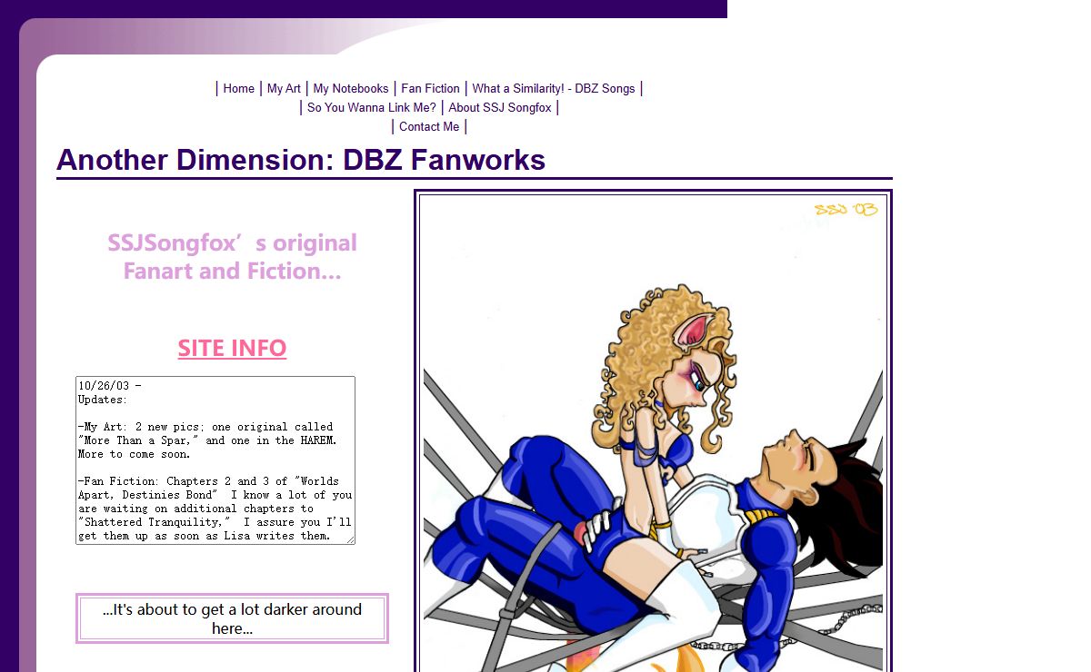Another Dimension : DBZ Fanworks