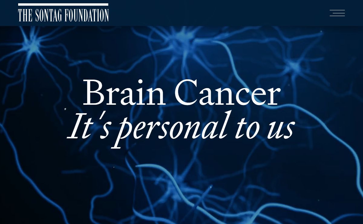The Sontag Foundation | Brain Cancer & Brain Tumor Research