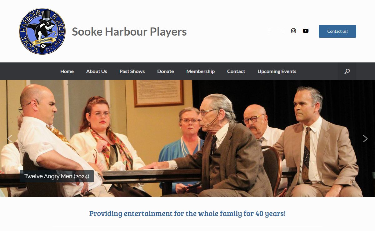 Sooke Harbour Players – Come Out and Play!