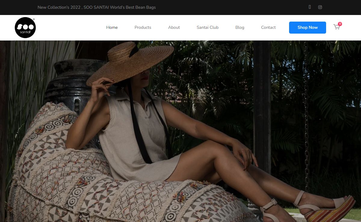 - SOO SANTAÏ Best Luxury Bean bags chairs worldwide!