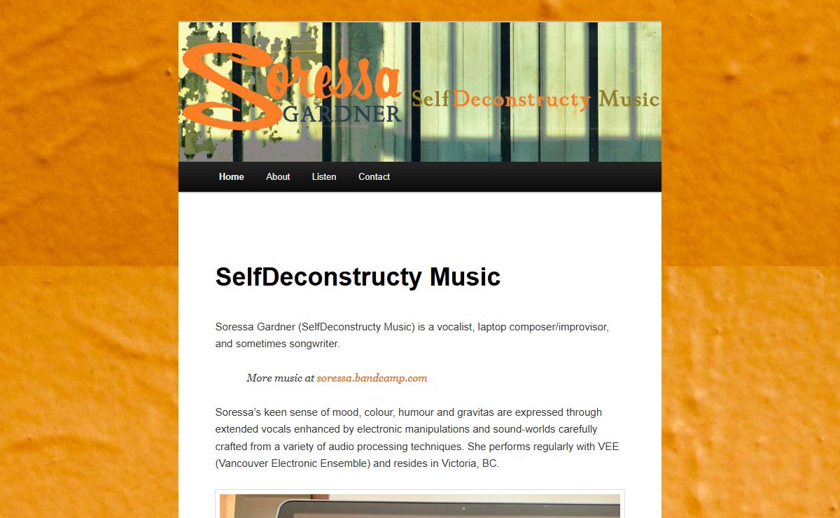 Soressa Gardner Official Site | vocalist, composer, improvisor, collaborator