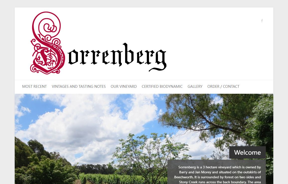 Sorrenberg Vineyard | Fine wines from the hills of Beechworth