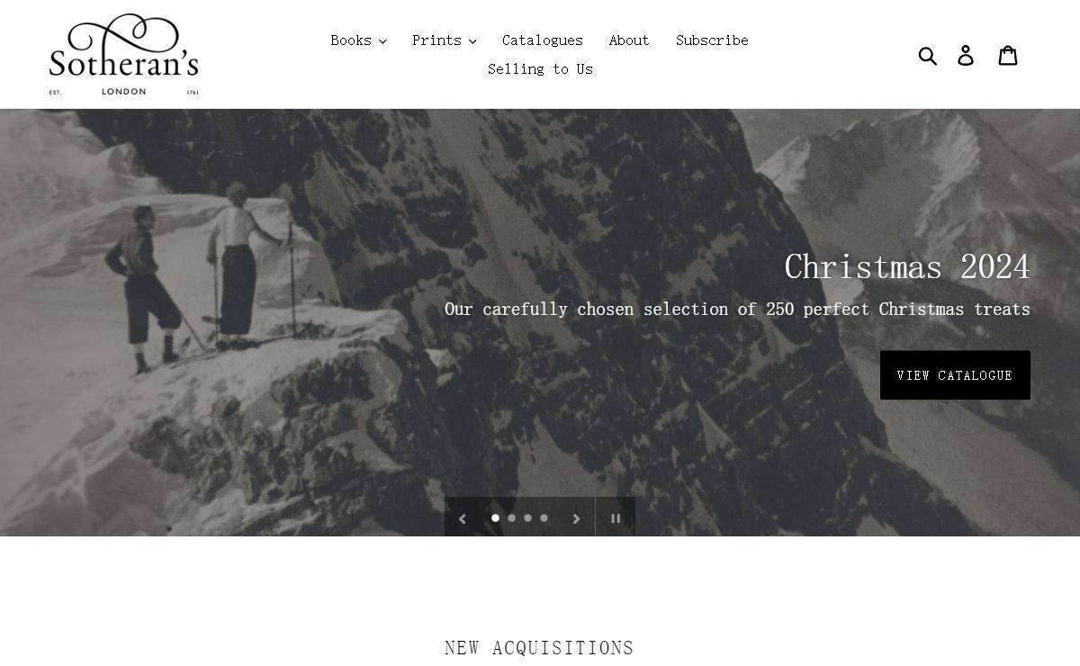 Sotheran's Rare Books and Prints – Sotherans