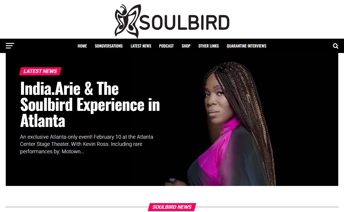 Soulbird - The Official site of India Arie