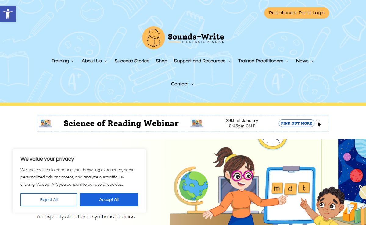 Sounds-Write. A new approach to teaching literacy