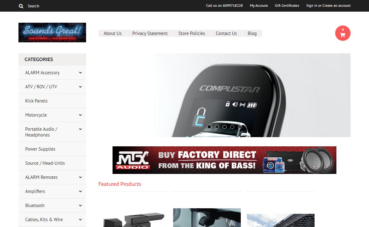 Sounds Great Discount Audio - Selection, Value, Experience