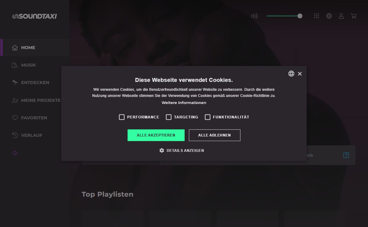 Premium GEMAfreie Musik für dein Medienprojekt | Soundtaxi
