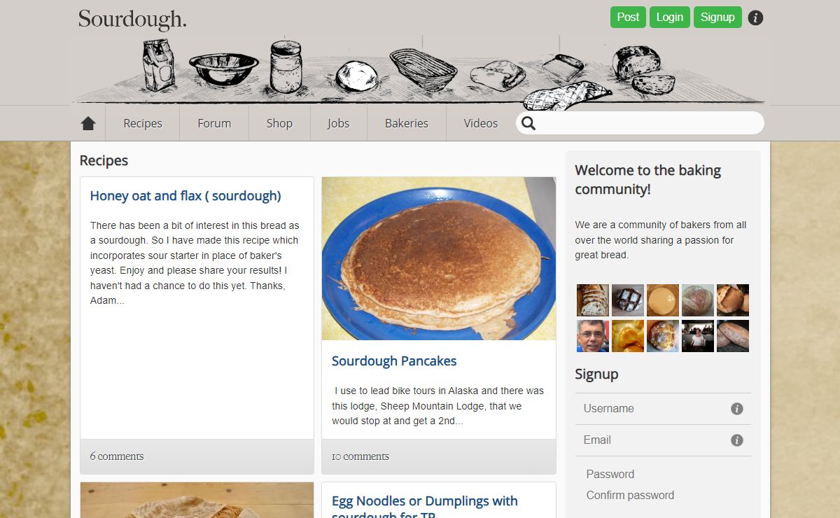 Sourdough - The Baking Community