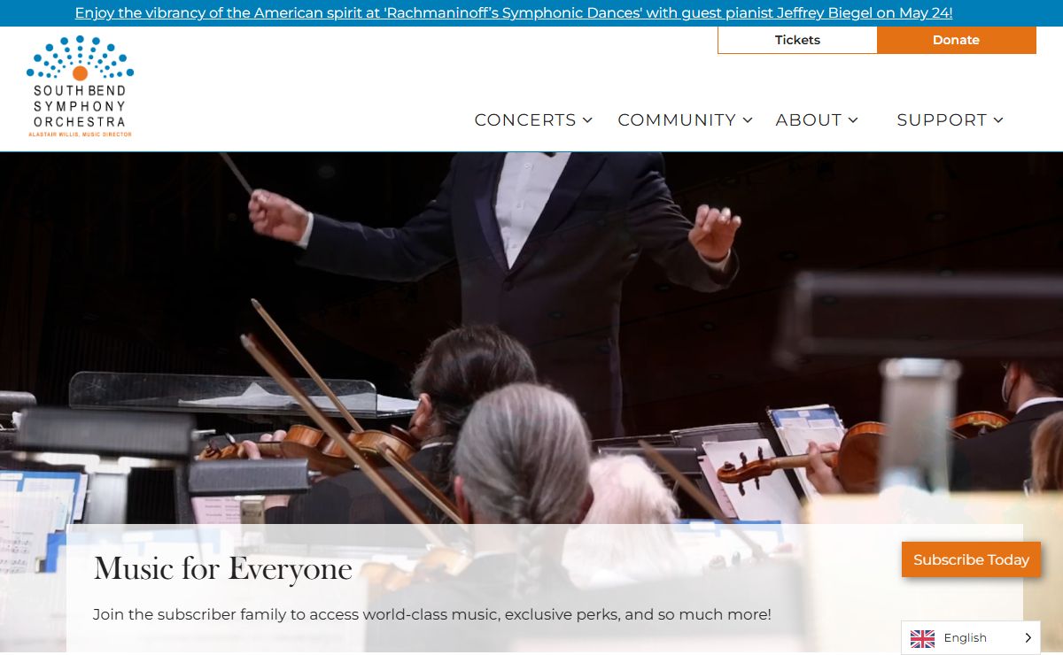 South Bend Symphony Orchestra | Michiana’s Premiere Professional Orchestra