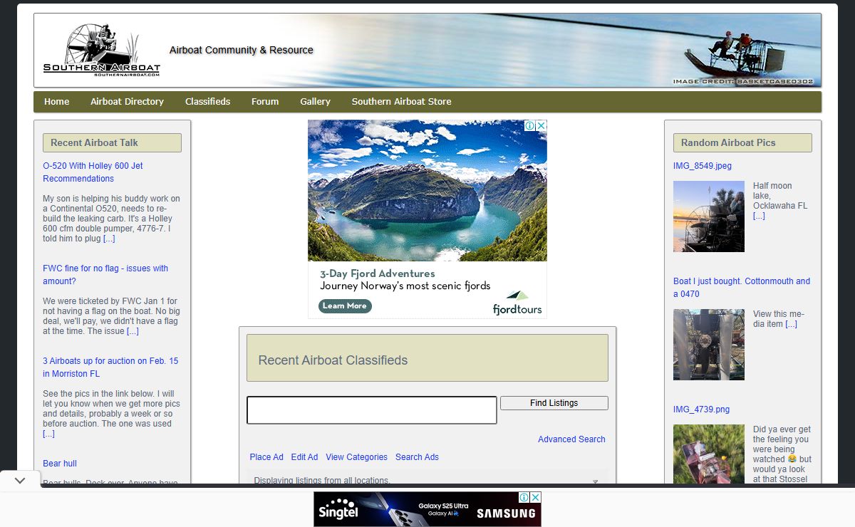 Community & Resource - Southern Airboat