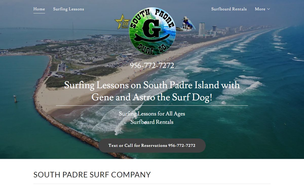 Surfing Lessons on South Padre Island with South Padre Surf Company