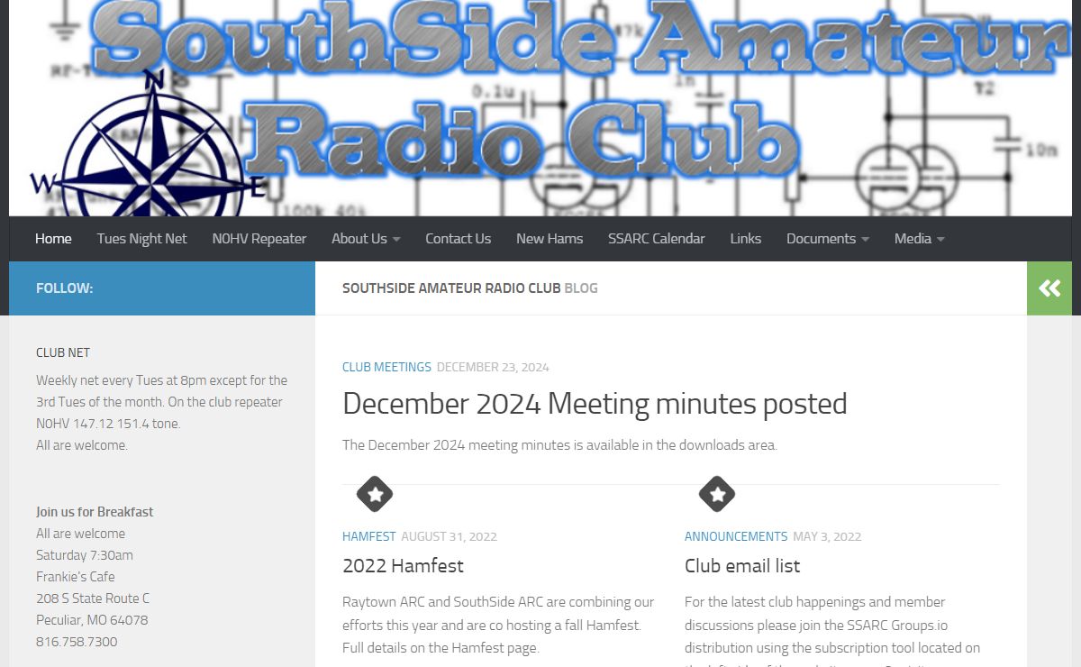 SouthSide Amateur Radio Club - South Kansas City Missouri