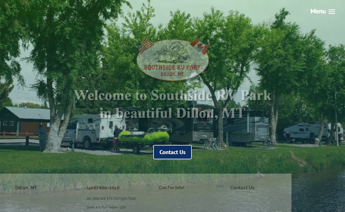 Southside RV Park - Dillon Montana's Friendliest Campground