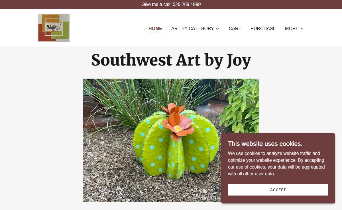Southwestartbyjoy - Southwest Garden Metal Art