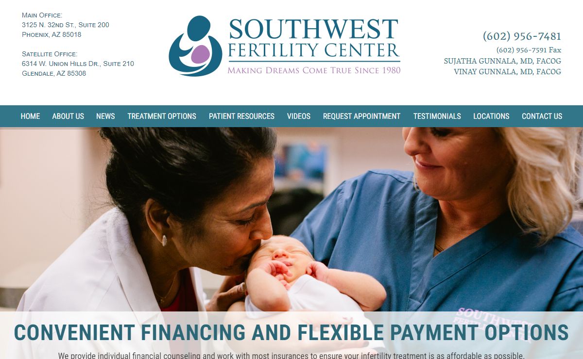 IVF & Infertility Treatment In Phoenix | Southwest Fertility Center