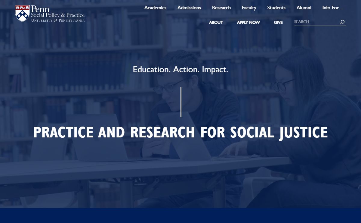 Home - School of Social Policy & Practice