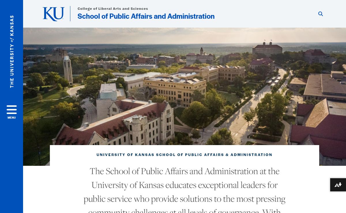 School of Public Affairs and Administration | School of Public Affairs and Administration